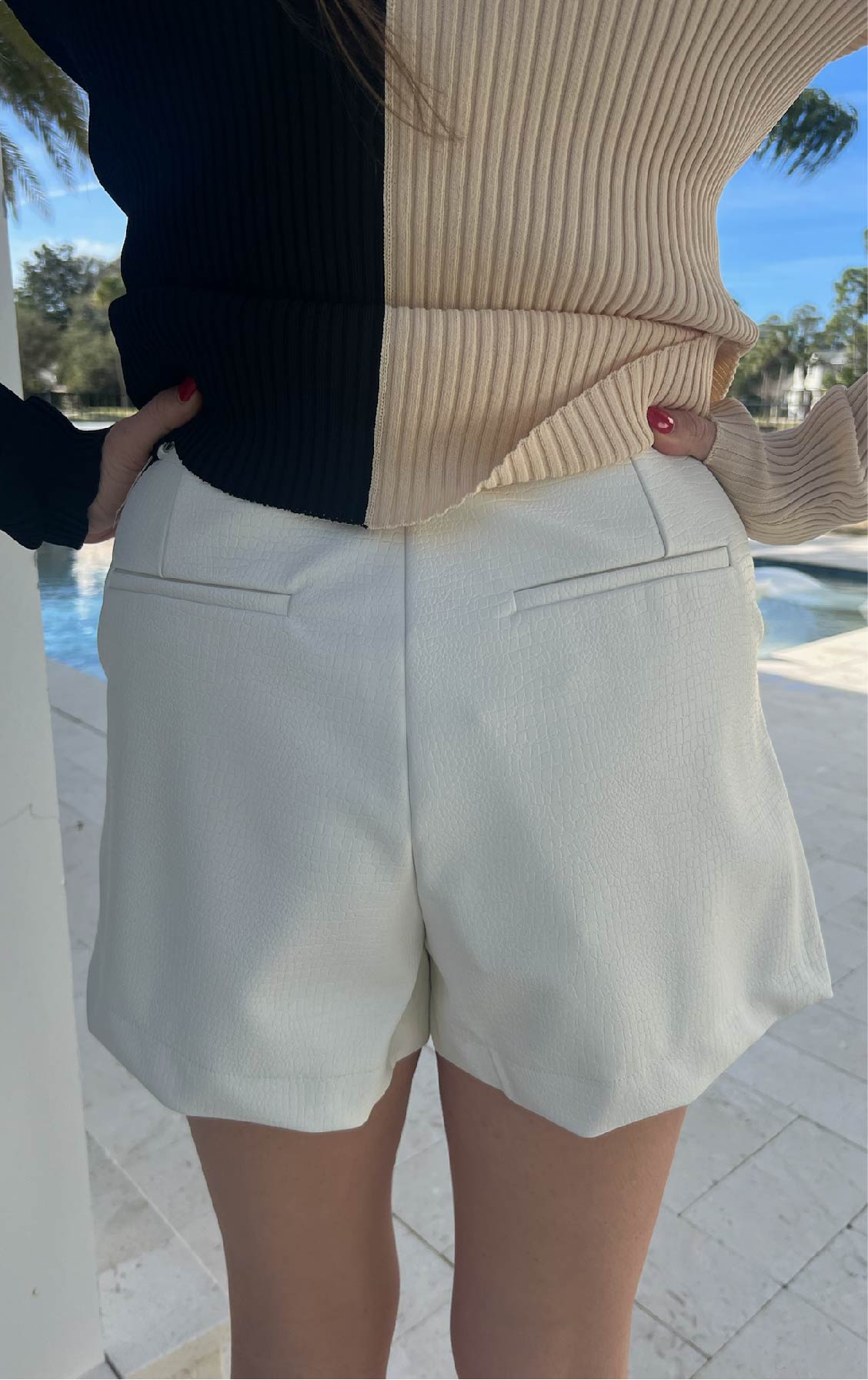 HARLEN SPRING PLEATED SHORT