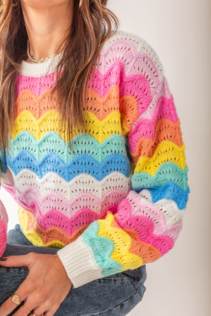 OVER THE RAINBOW KNIT